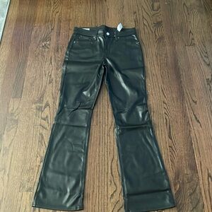 Gap Women’s Vegan leather boot pants